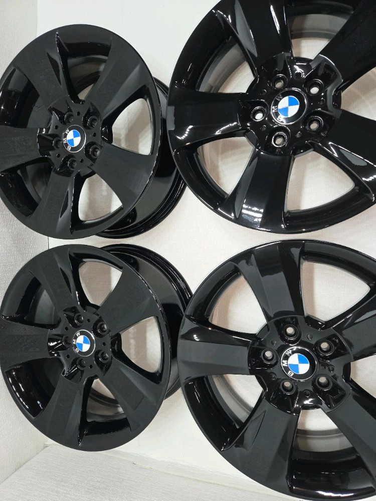 BMW F body 18인치 순정 블랙유광 분체도장 복원휠 이미지