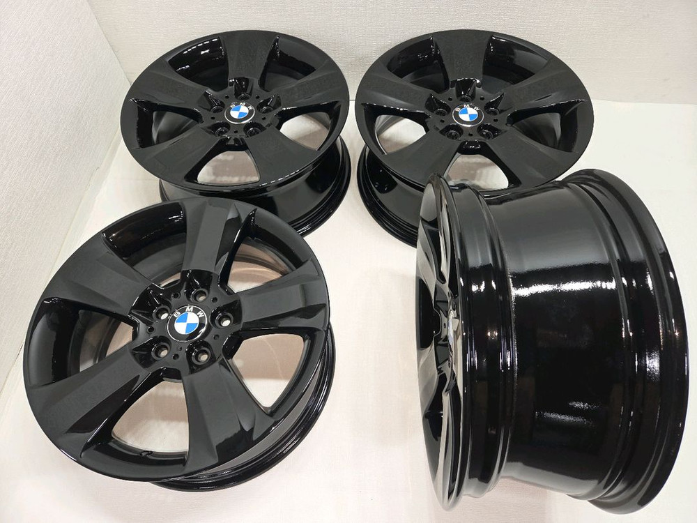 BMW F body 18인치 순정 블랙유광 분체도장 복원휠 이미지