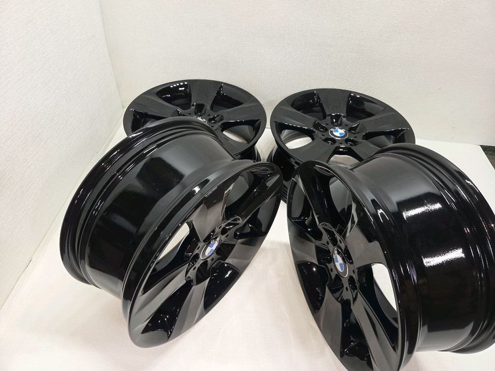 BMW F body 18인치 순정 블랙유광 분체도장 복원휠 이미지