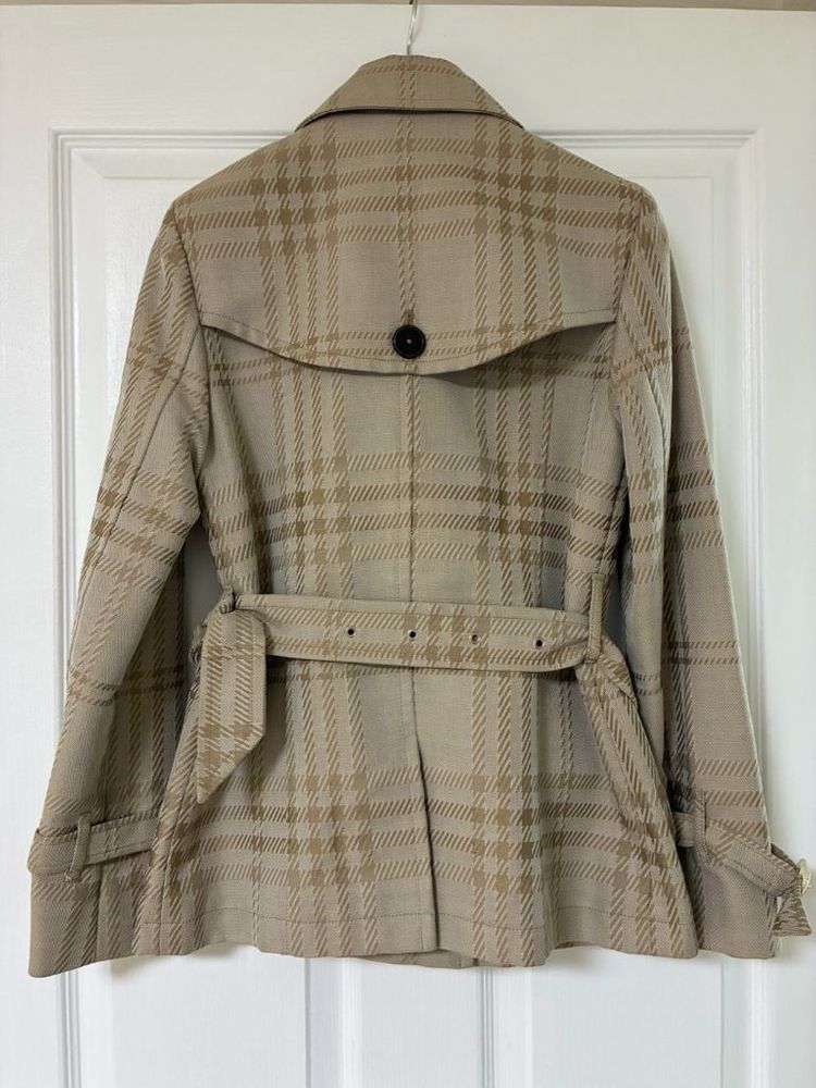 빈폴 레이디스 클래식 체크 트렌치코트 (안감 꽃무늬 포인트/90) 이미지