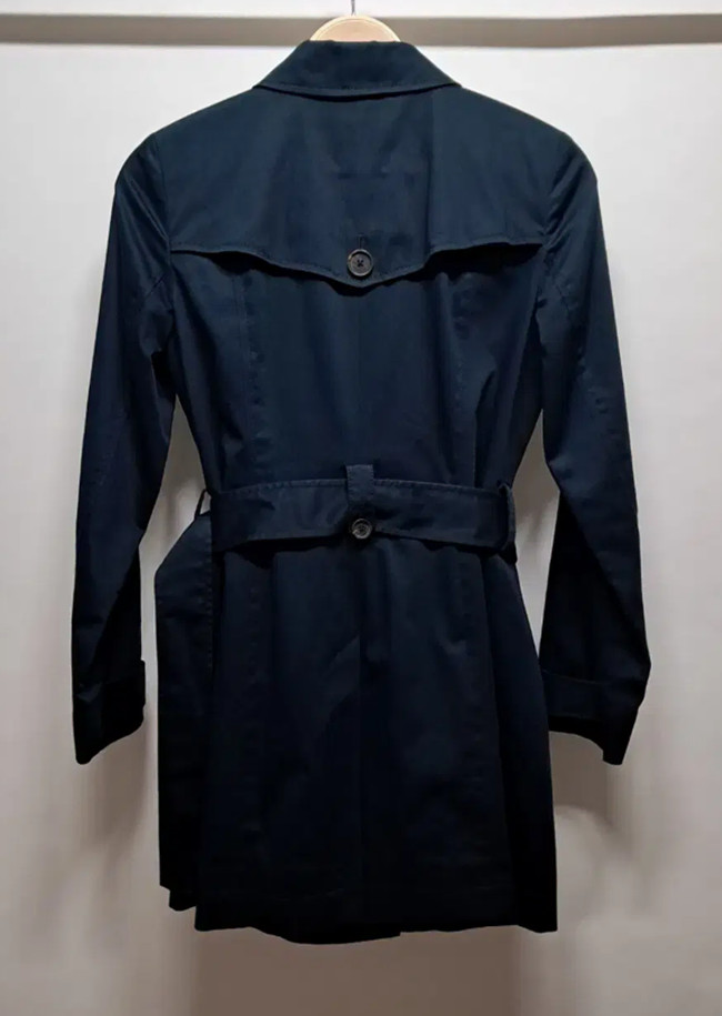 (85~90) 브룩스브라더스 여성 트렌치 하프 코트 이미지