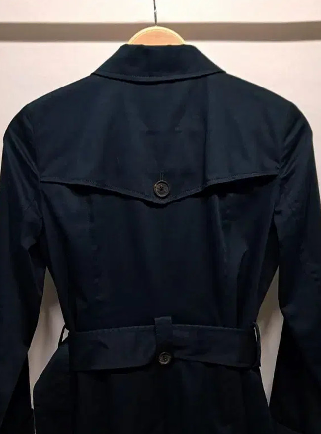 (85~90) 브룩스브라더스 여성 트렌치 하프 코트 이미지