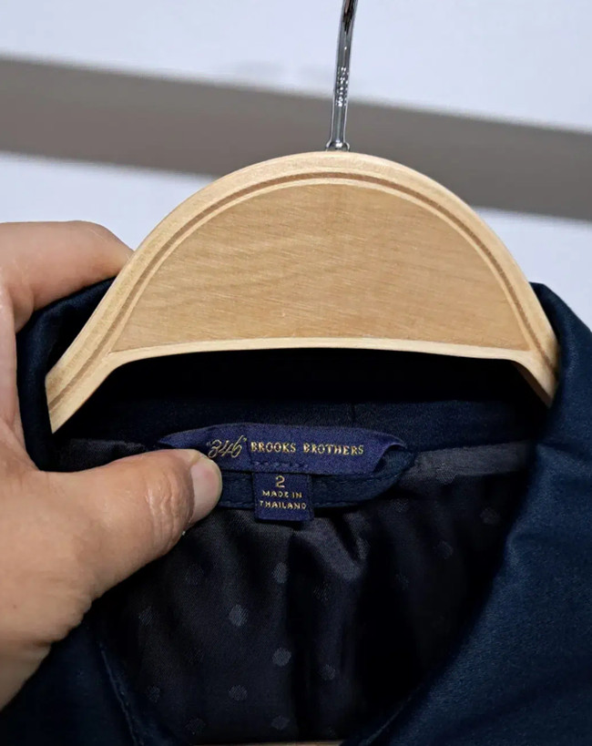 (85~90) 브룩스브라더스 여성 트렌치 하프 코트 이미지