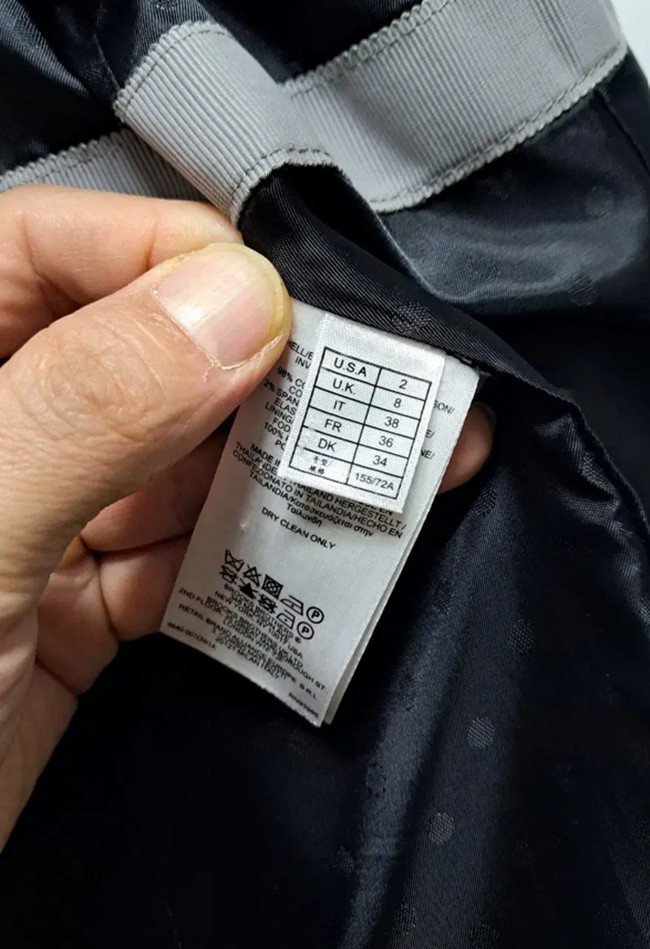 (85~90) 브룩스브라더스 여성 트렌치 하프 코트 이미지