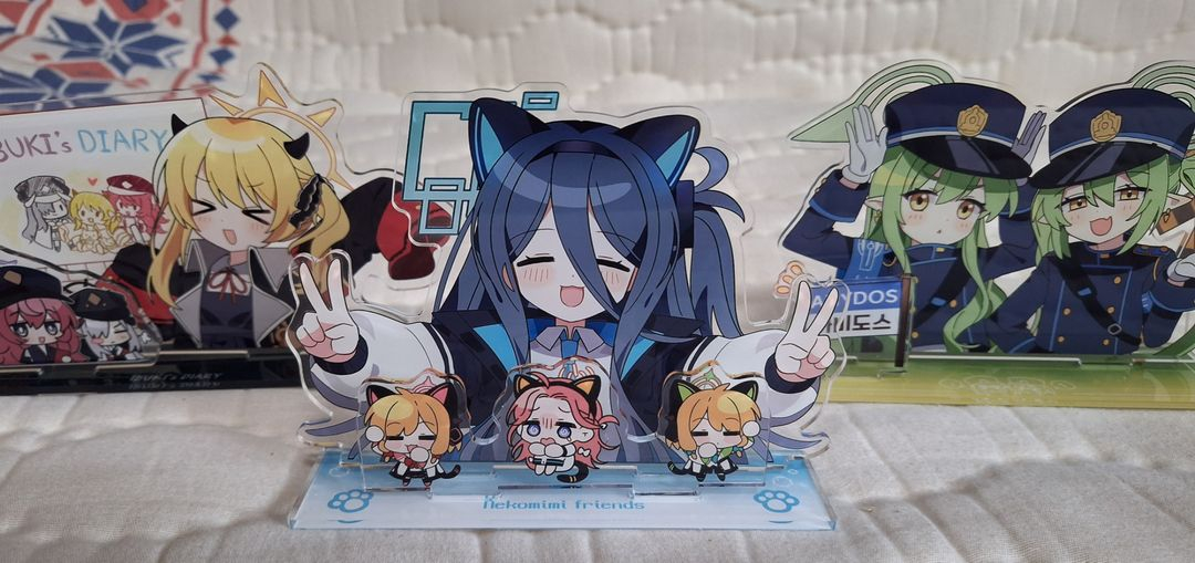 블루아카이브 공식/비공식 아크릴 디오라마, 스탠드 등 이미지