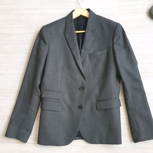 닐바렛 투버튼 스트레치 울원단 더블포켓 그레이 수트 50사이즈 정품 이미지