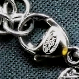 Chanel Pearl Necklace 진품 18금 Grey Metal 목걸이진주 18k Gold 샤넬cc로고 이미지