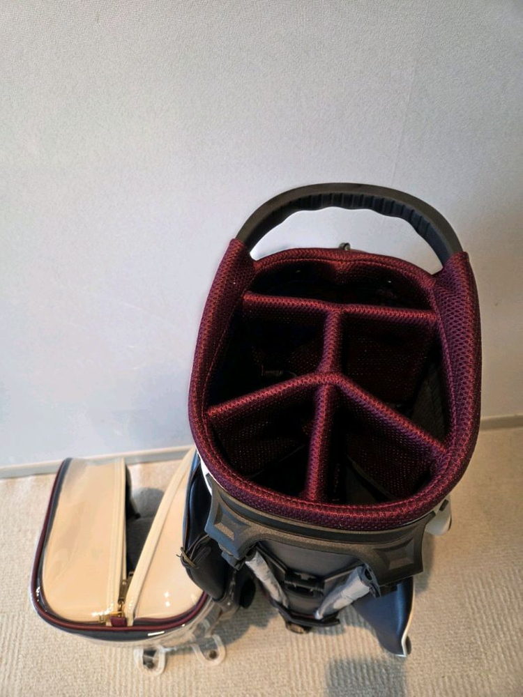 국내당일발송 말본골프백 캐디백 보스턴백 세트 네이비 이미지