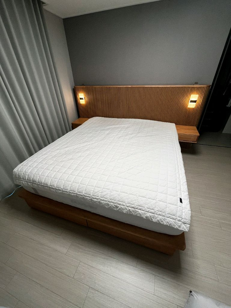 원목 침대 프레임 판매합니다/라지킹 이미지