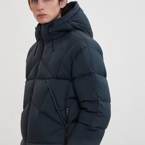 새상품 질스튜어트뉴욕 구스 다운 경량 패딩 점퍼 95 더콰이즈블루 이미지