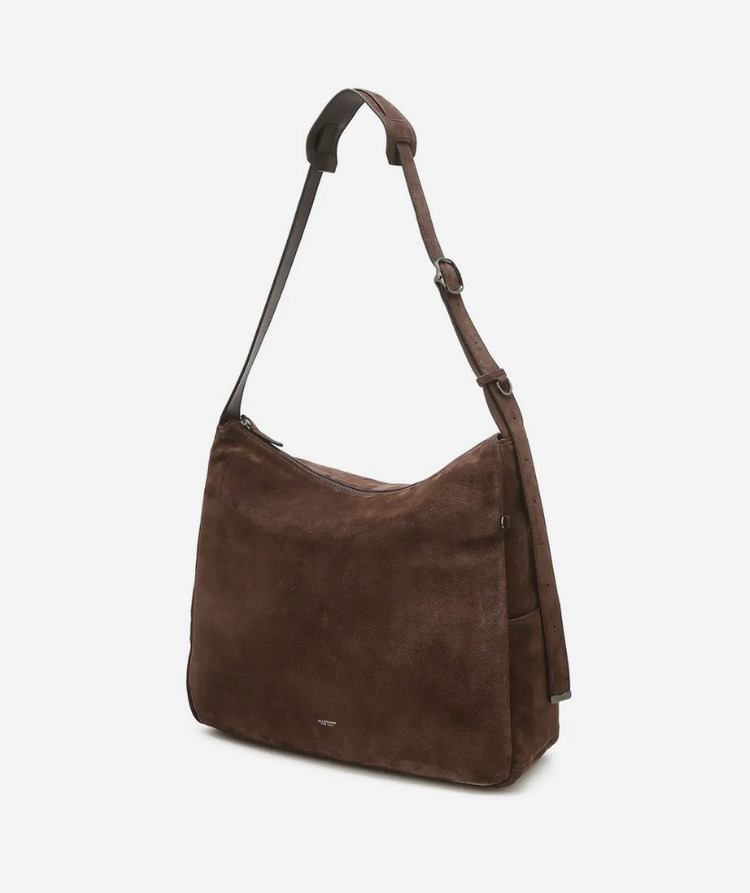 새상품 질스튜어트뉴욕 이탈리아 천연 스웨이드 가죽 숄더백, 크로스백+카드 지갑+벨트 이미지