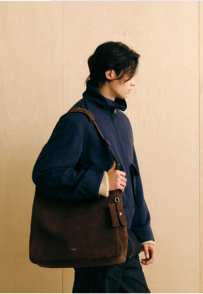 새상품 질스튜어트뉴욕 이탈리아 천연 스웨이드 가죽 숄더백, 크로스백+카드 지갑+벨트 이미지