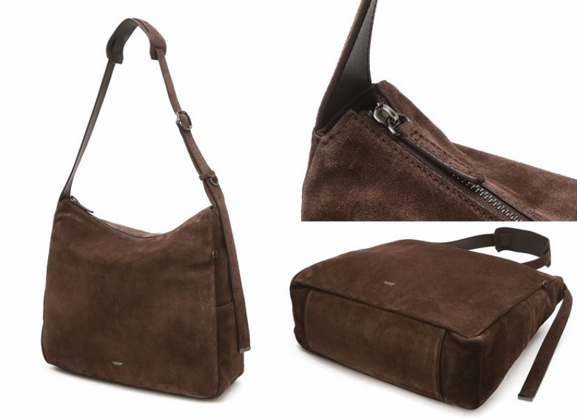 새상품 질스튜어트뉴욕 이탈리아 천연 스웨이드 가죽 숄더백, 크로스백+카드 지갑+벨트 이미지