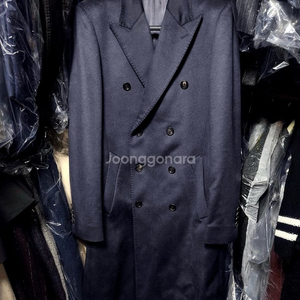 크리스 크리스티 / 이태리 캐시미어 100% 컬렉션 무드 더블 브레스티드 코트 / 100[100-105] 이미지