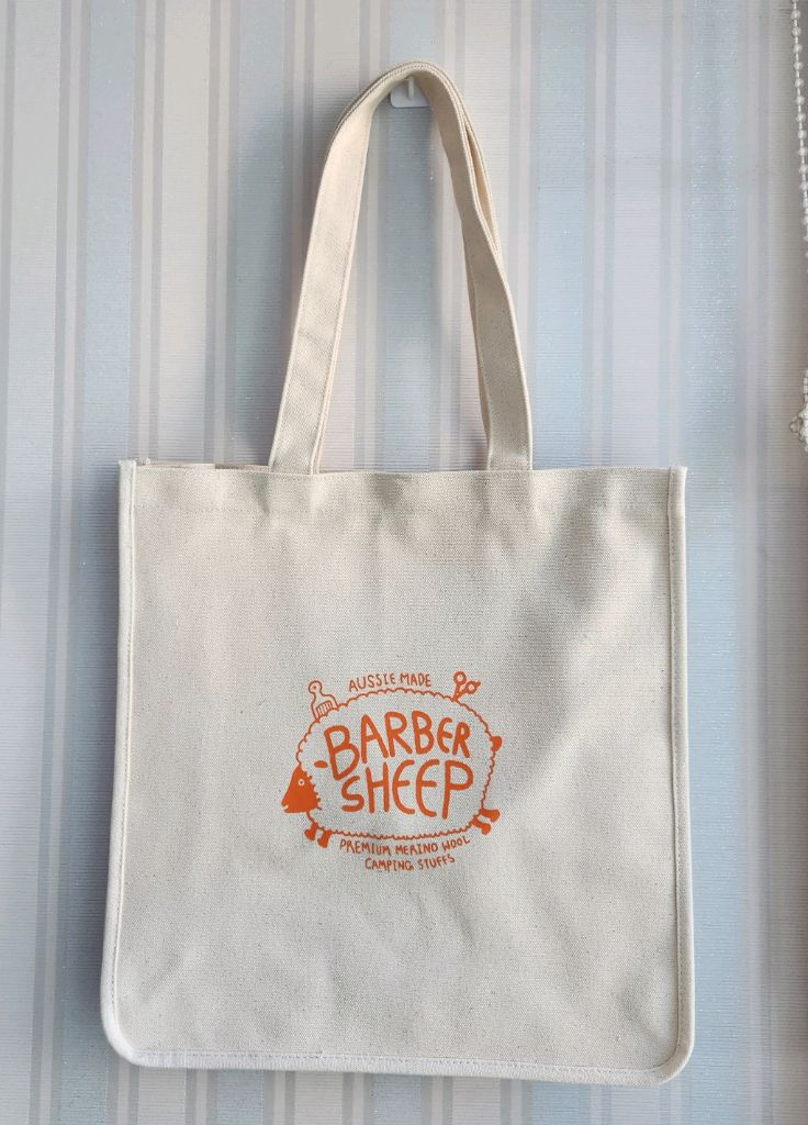 [새제품] BARBER SHEEP 에코백 캔버스가방 캔버스백 토트백 이미지