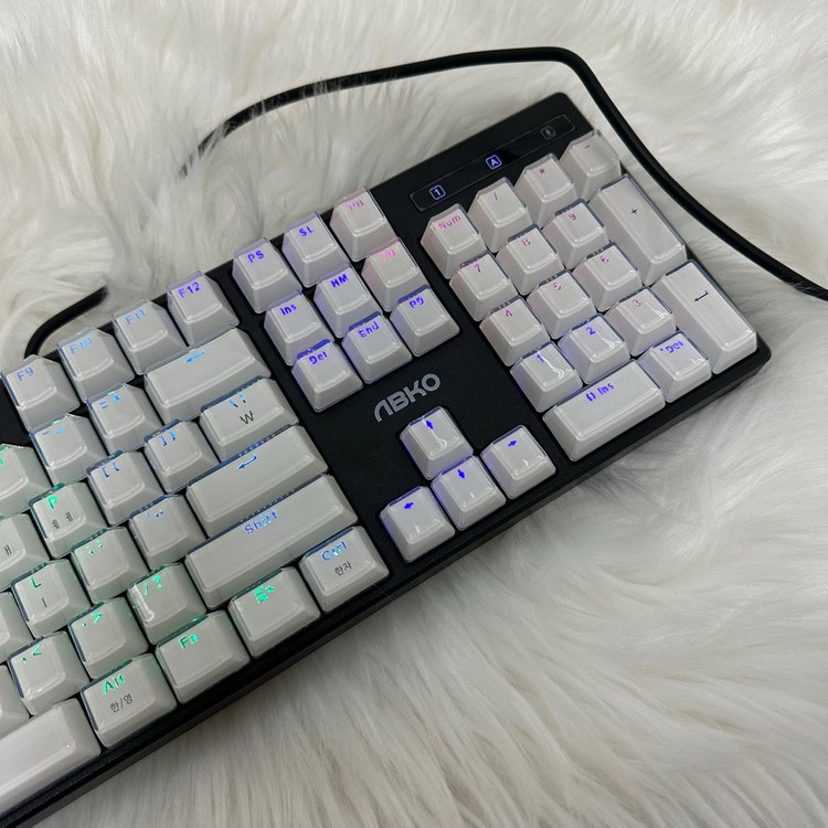 [상태최상]앱코해커AN05블랙 최신형 게이밍기계식키보드 광축 이미지