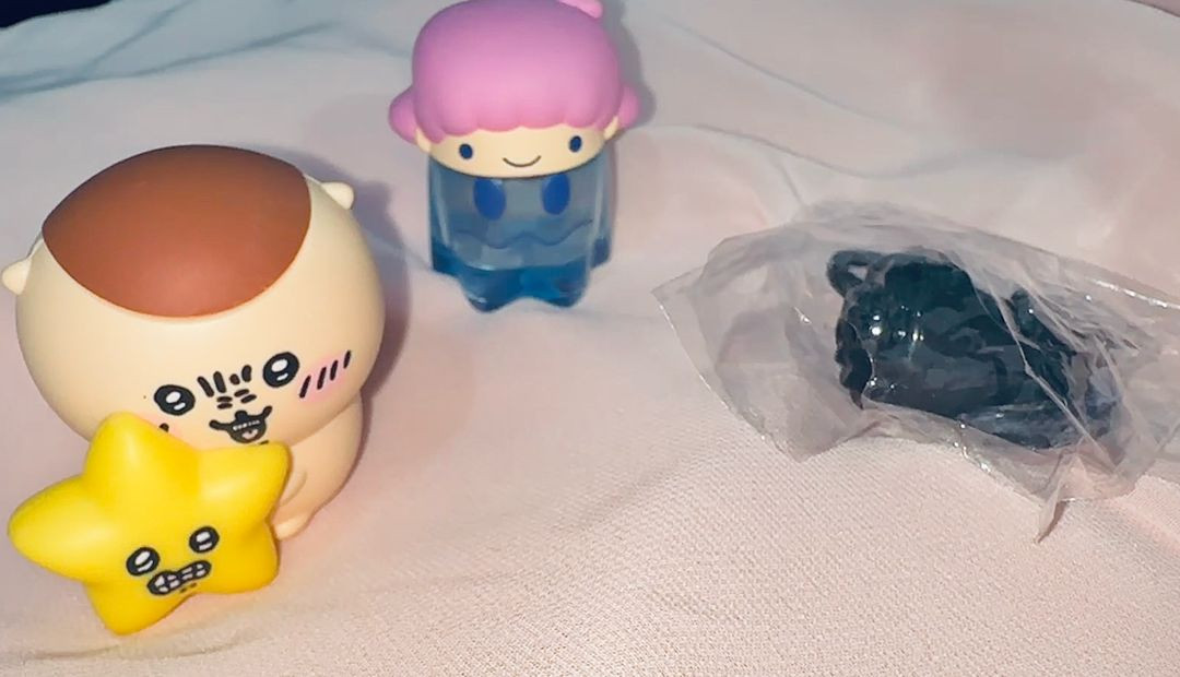 별과함께 치이카와(쿠리만쥬/쿠리만주), 안나수이 화장품,코스메틱, 팩맨x산리오 콜라보 가챠 이미지