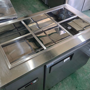 우성 1200 1/2밧드 토핑 냉장고 반찬 냉장고 이미지