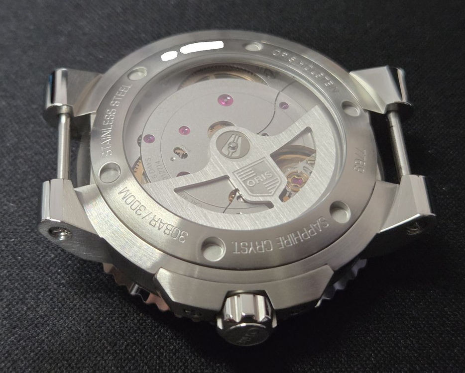 오리스 애커스 칼리버 400 41.5mm 청판 이미지