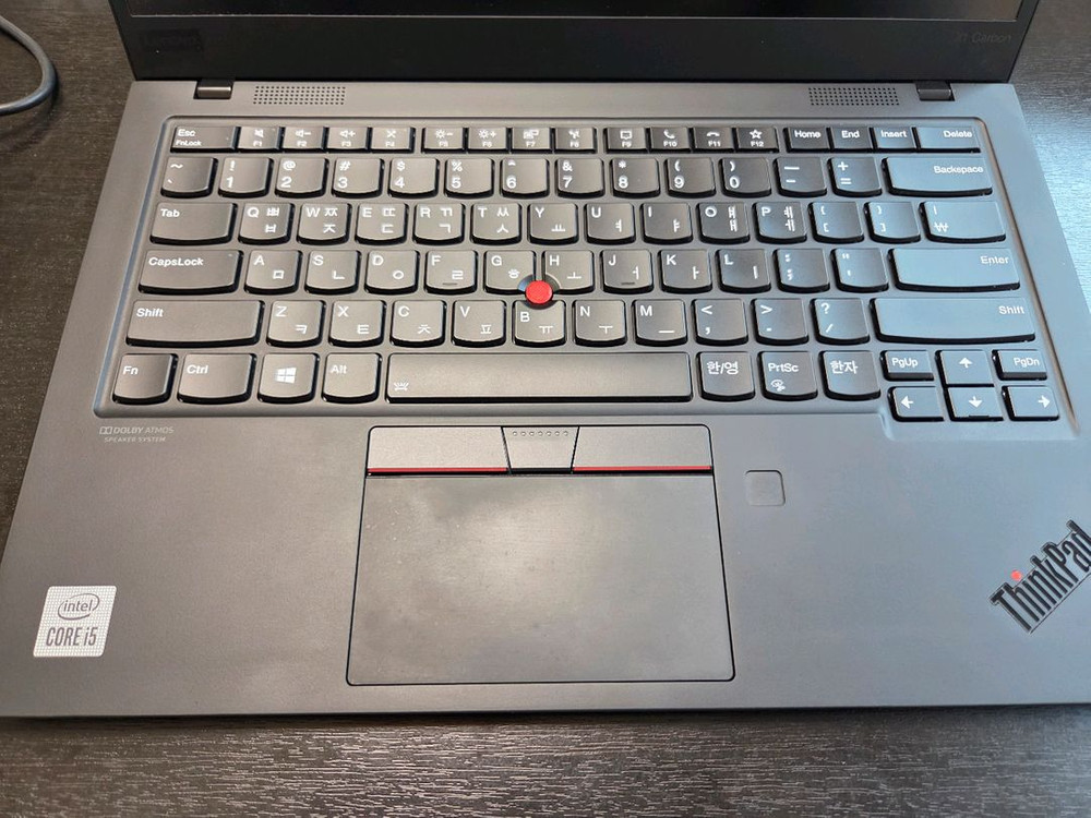 레노버 씽크패드 X1 카본 8세대 경량 노트북 이미지