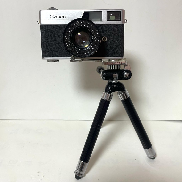 캐논 캐노넷 빈티지 필름카메라 (케이스, 삼각대 포함) 이미지