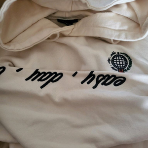 로맨틱크라운 아이보리 후드티 스몰 이미지