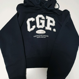 코드그라피 크롭후드 S 사이즈 이미지