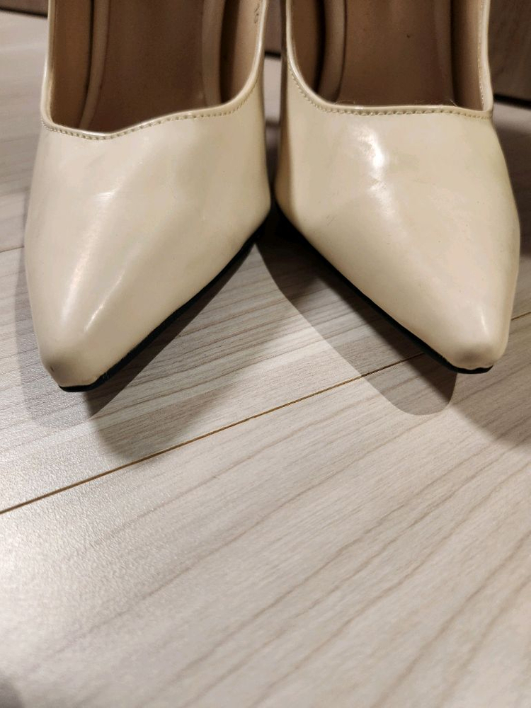 웨딩구두 웨딩슈즈 230 굽 10cm 실내 1회착용 이미지
