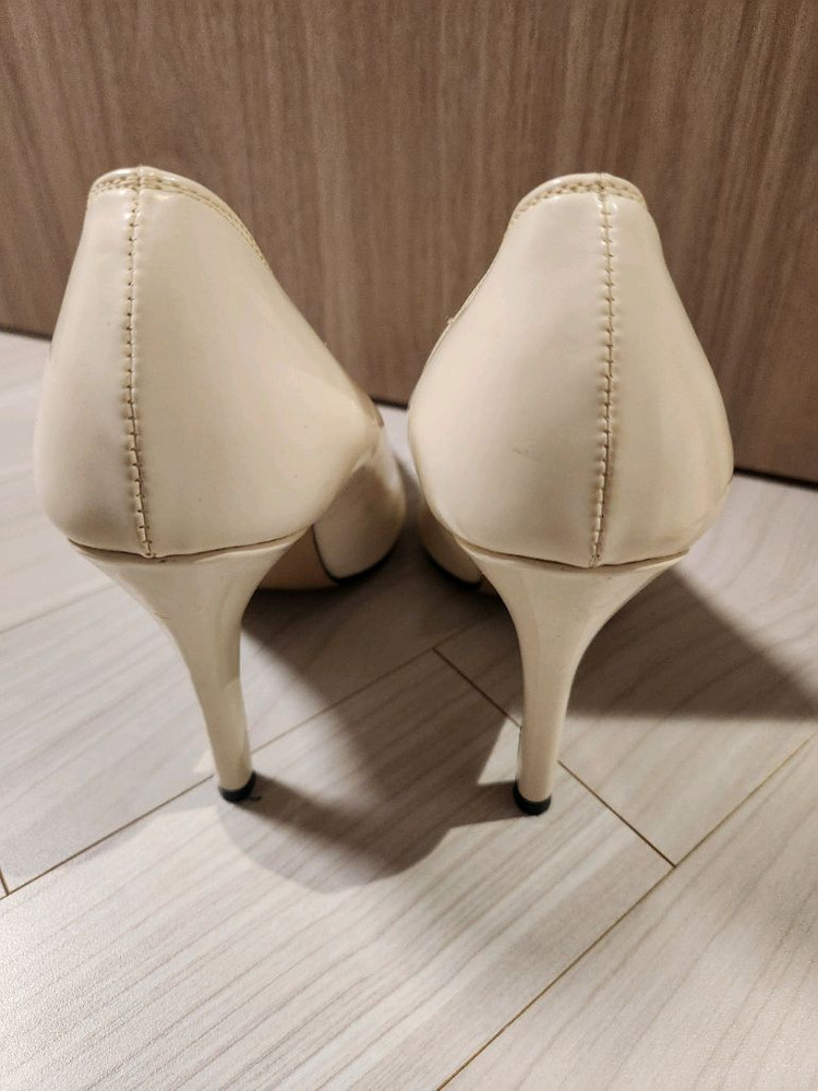 웨딩구두 웨딩슈즈 230 굽 10cm 실내 1회착용 이미지