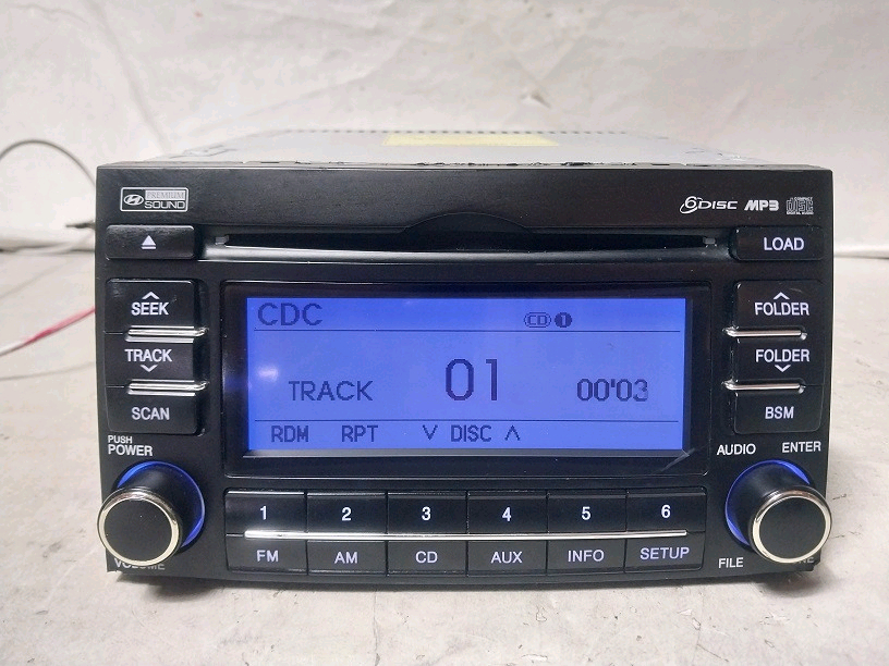 그랜져TG 6CD USB 오디오 무출형 / 96195-3L000K7 96195-3L050K7 이미지