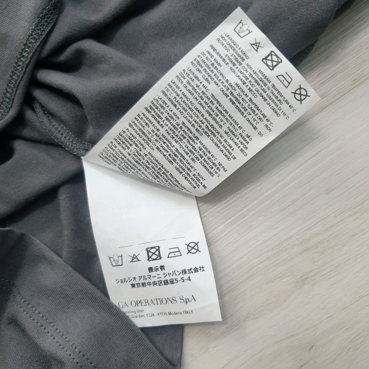 아르마니 꼴레지오니 긴팔 티셔츠 XL 국내 105사이즈 이미지