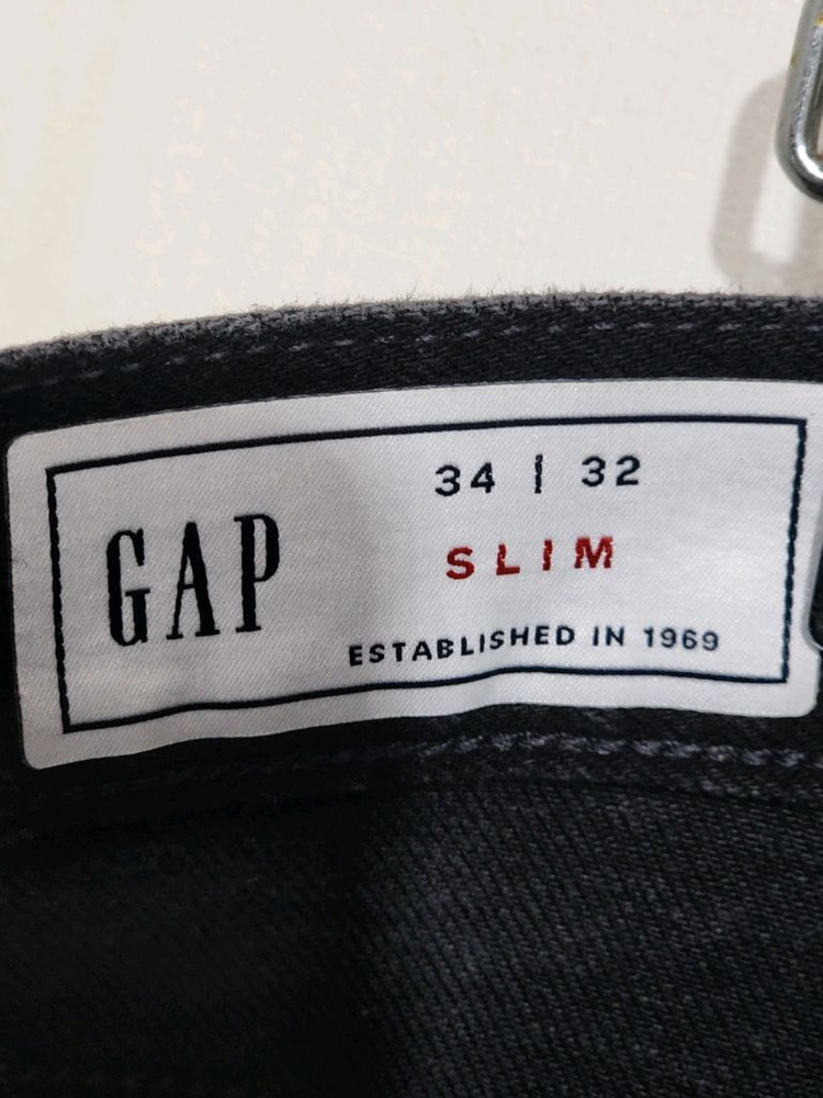 (34) 갭 청바지 블랙진 GAP 데님팬츠 스판 빈티지 이미지