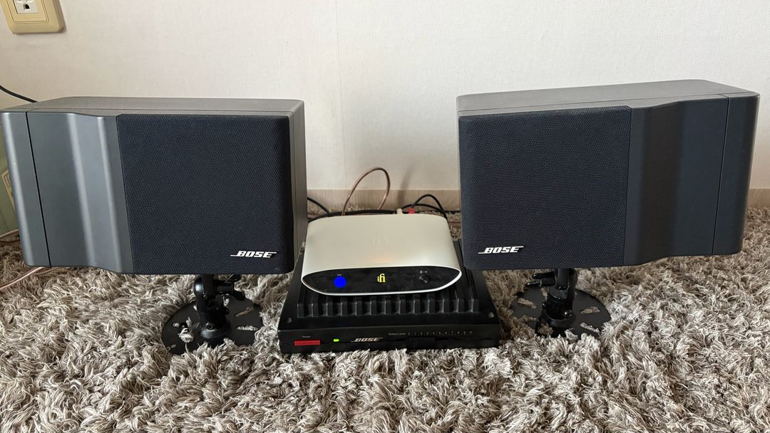 보스 101IT 스피커 & 1705 앰프 & iFi Zen DAC 이미지