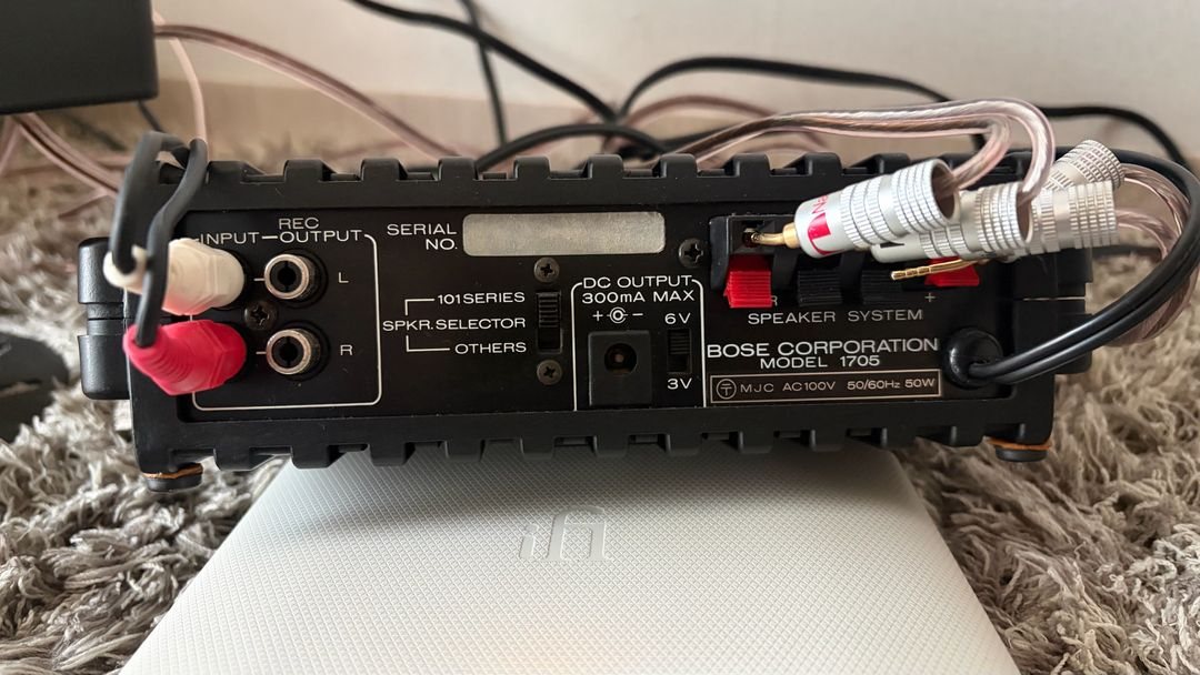 보스 101IT 스피커 & 1705 앰프 & iFi Zen DAC 이미지