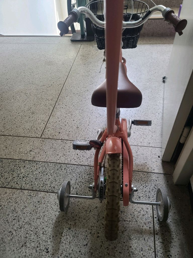 삼천리 딩고 유아 14인치 보조바퀴 부모 핸들 구성 자전거 이미지