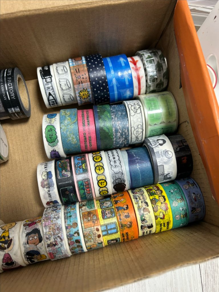 다꾸 처분 마스킹테이프 팝니다(아날로그키퍼, 올라이트, mt 등) 이미지