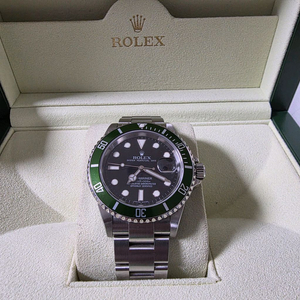 (오버홀완)롤렉스 서브마리너 커밋 16610lv 구구그린 이미지