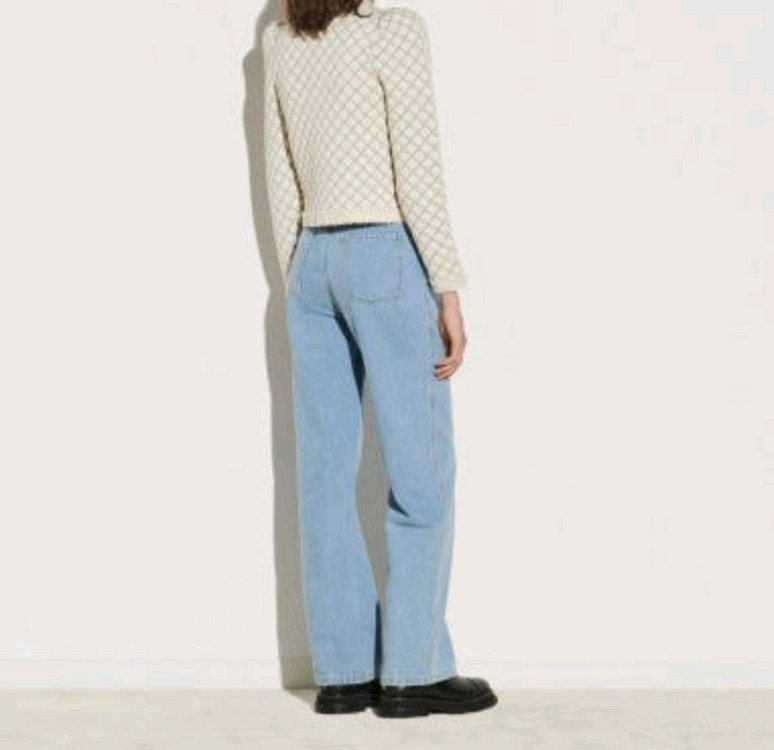 산드로 퀼팅가디건 니트자켓에크루 eu36 이미지