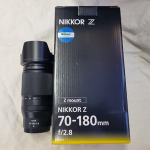 니콘 NIKKOR Z 70-180mm F2.8 렌즈판매합니다 z70-180 이미지
