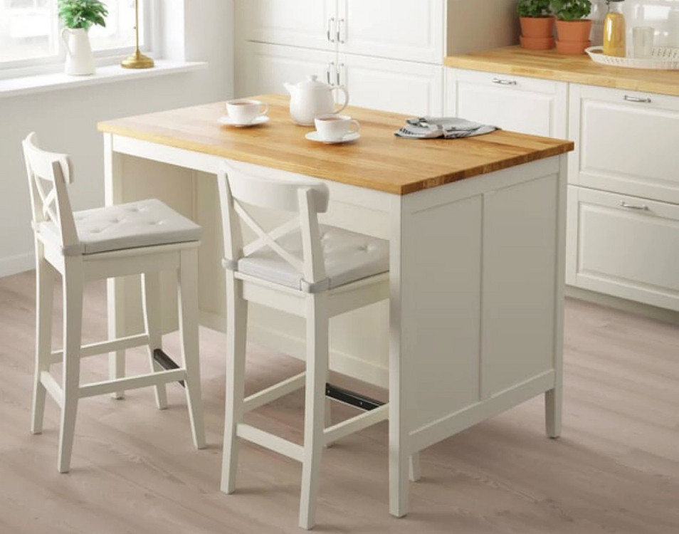 이케아 토른비켄 아일랜드테이블 아일랜드키친 이미지