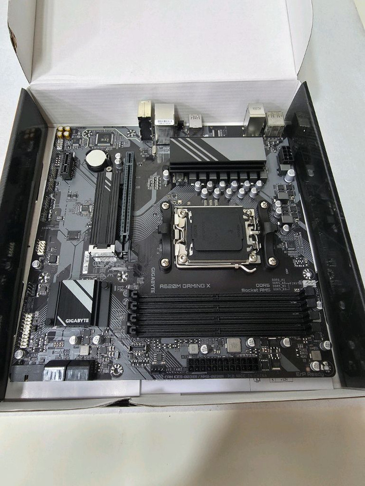 [메인보드] 기가바이트 A620M GAMING X 메인보드 (피씨디렉트 3년 보증) 이미지