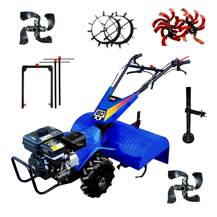 MGT-80 대형관리기 새제품 잡초제거 골타기 밭갈이 4행정 경작기 이미지