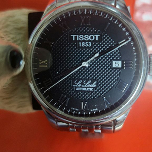 티쏘르로끌 오토매틱 흑판 정품 시계 이미지