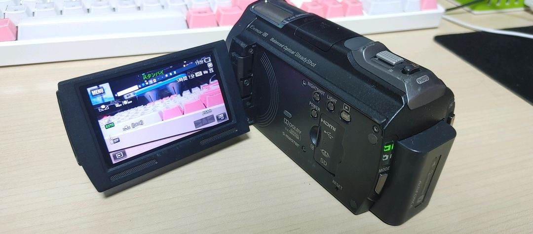 소니캠코더 CX-720V(CX시리즈 7세대) 이미지