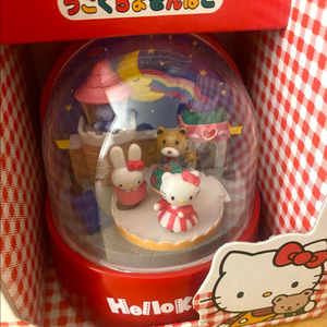 초레어! 1976 일본 고전 키티 저금통 똥사이즈 초미니 초소형 동화 이미지