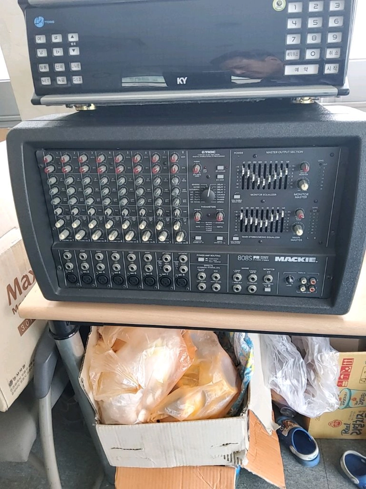 , mackie 파워드믹서 808s 이미지