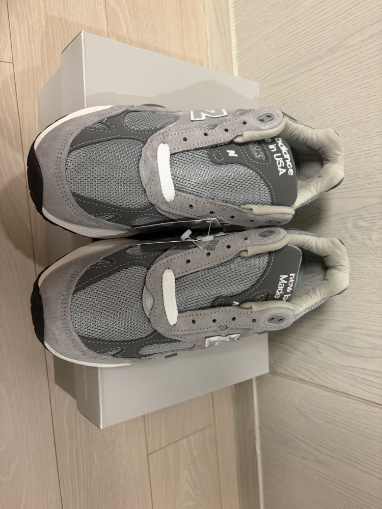 정품 뉴발란스 993 그레이 260 미시착 (실착 0회) 새제품 새상품 이미지