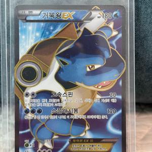 포켓몬카드 거북왕 EX SR (XY) 이미지