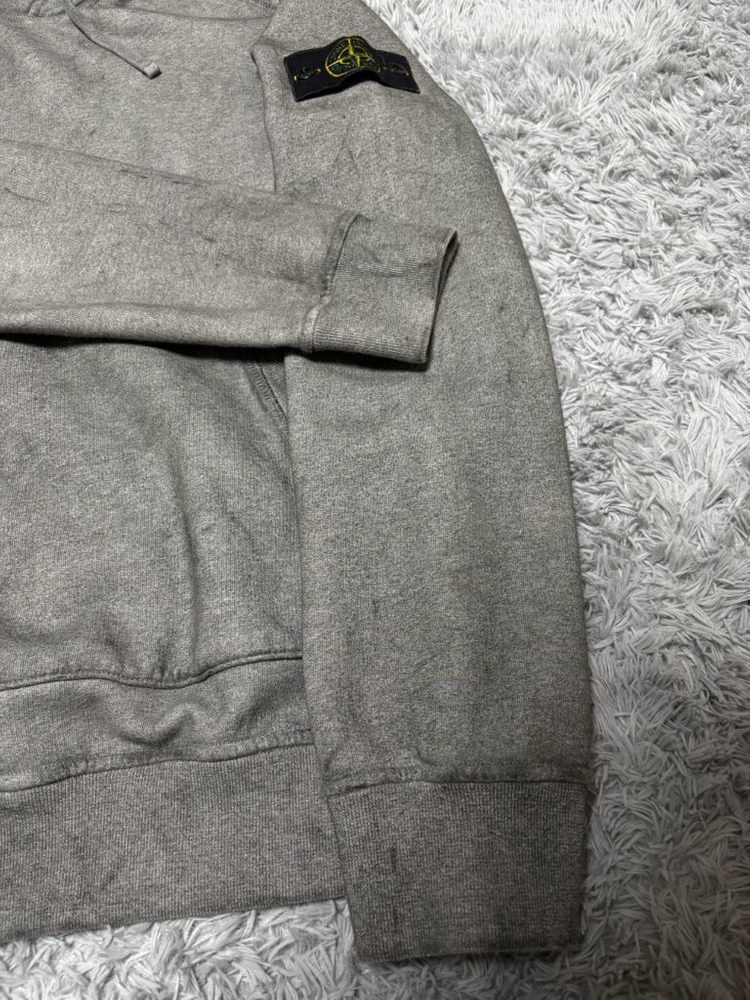 스톤아일랜드 워싱 가먼트다잉 후드티 이미지