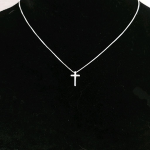 [새상품,선물박스포장]925실버 순은 각인 십자가 남자 여자 목걸이/귀걸이 반지 팔찌 진주 샤넬 스와로브스키 구찌 이미지